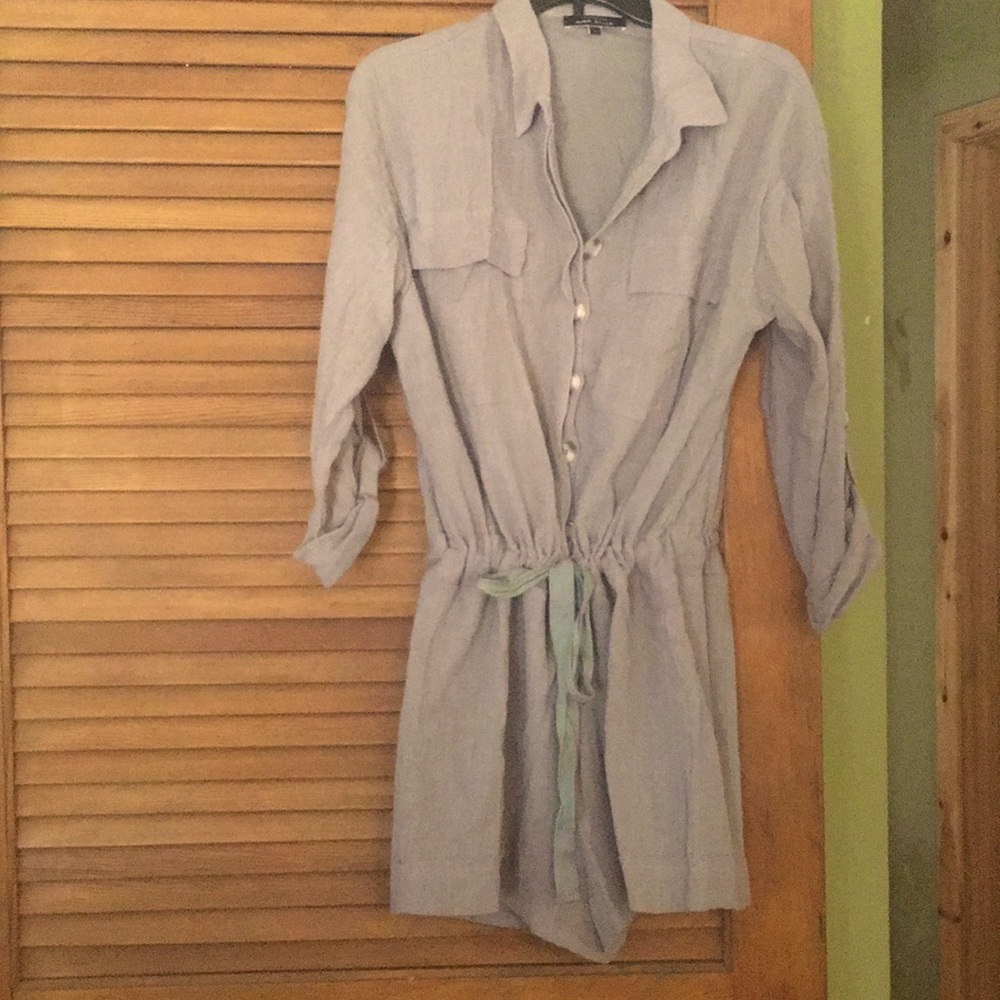 Olive green romper